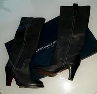Konstantin Starke Lederstiefel Neu Schwarz Damenschuhe Stiefel Nordrhein-Westfalen - Erkrath Vorschau