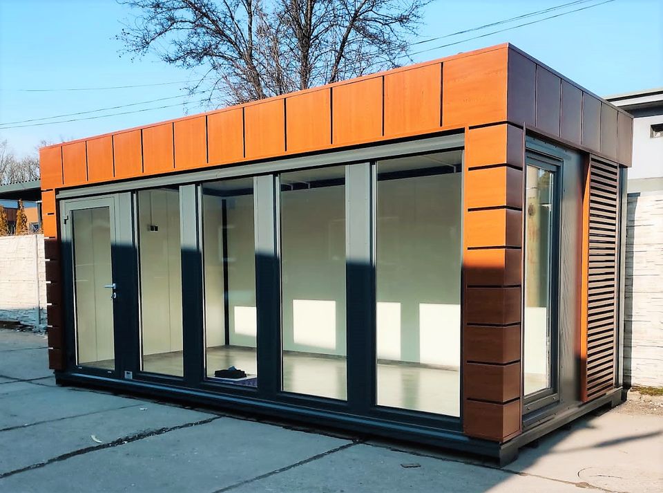 Bürocontainer Tiny Hous Gartenhaus Ferienhaus 6x3m Lieferung in Berlin