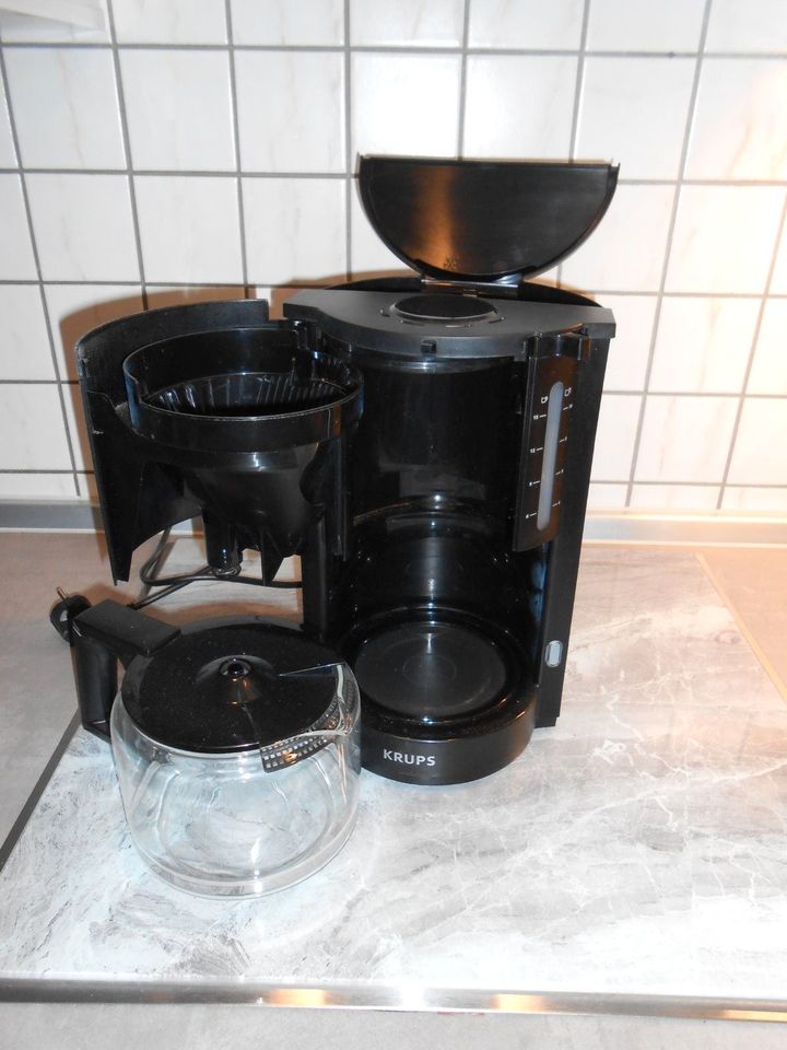 Krups Kaffeemaschine Filterkaffee mit Glaskanne in Bächingen an der Brenz