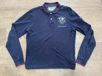 Napapijri Polo langarm Longsleeve Gr. L dunkelblau Bayern - Starnberg Vorschau