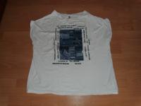 T-Shirt von Rainbow (Bonprix), weiß mit Motiv, Gr. 48/50 Niedersachsen - Bad Harzburg Vorschau