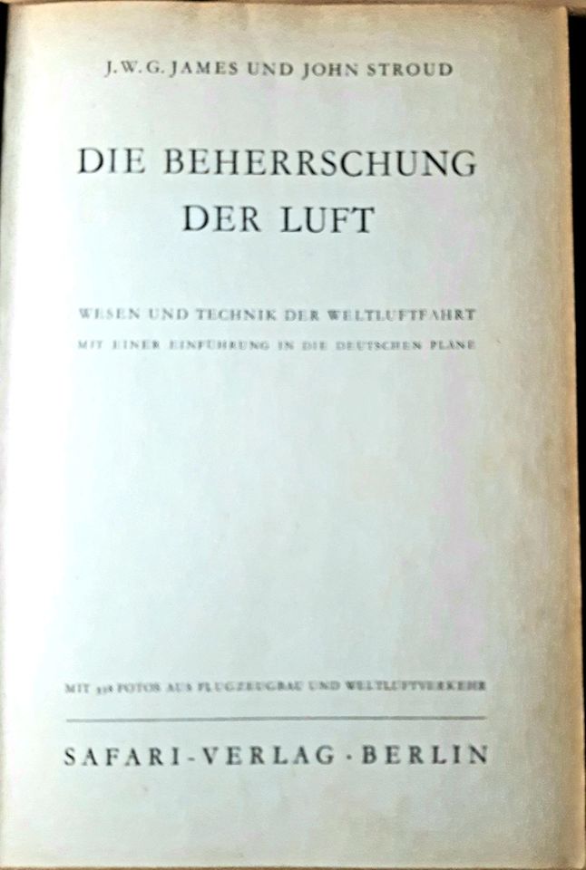 Die Beherrschung der Luft J.W.G. James und John Stroud in Schleswig