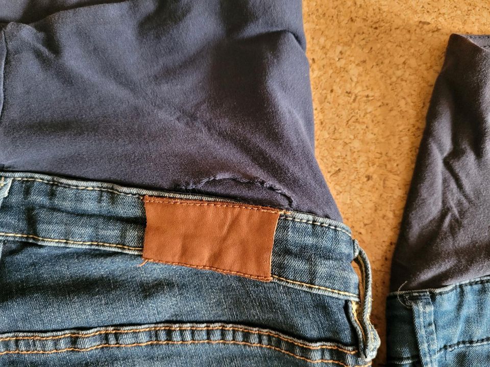 H&M Mama Jeans Schwangerschaft Umstandsjeans Größe 38 in Winterhausen