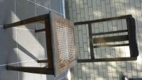 Einzel-Stuhl, Sitzmöbel antik, Holz mit Flechtsitzfläche Niedersachsen - Verden Vorschau