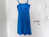 Abendkleid elegant Hochzeit Abschlussball blau Montego 34 (wie 36 Bayern - Augsburg Vorschau