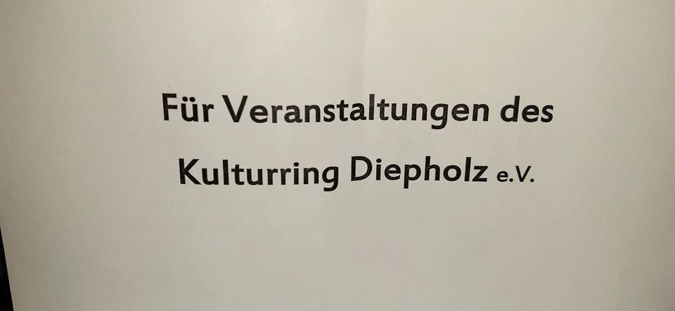 Gutschein Kulturring Diepholz Theater in Diepholz