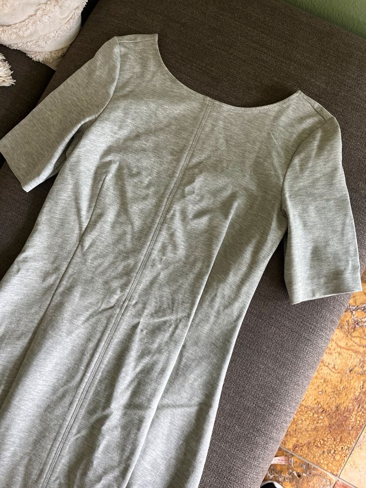 Neu Calvin Klein Jeans Kleid Etuikleid Elastan Grau L 38 40 USA in Salzwedel