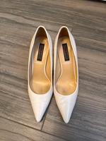 5 th Avenue Pumps Größe 38 Echt Leder sehr bequem , weiß/creme Niedersachsen - Stuhr Vorschau