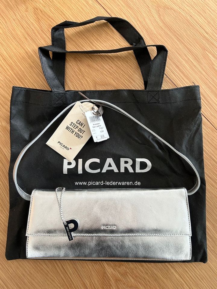 Picard Schultertasche Abendtasche Auguri Silber in Offenbach