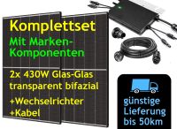 Balkonkraftwerk Set 860Wp/600W Modernste Glas-Glas Solartechnik Baden-Württemberg - Rosenberg Vorschau