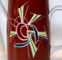 VEB Lichte Fine China DDR Kaffeeservice 60er 4 Personen Space Age Nordrhein-Westfalen - Detmold Vorschau