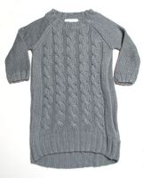 Zara Knit Pullover L 40 Longpullover Kleid Strickpullover grau Hessen - Vellmar Vorschau