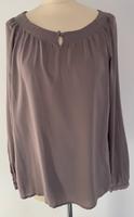 ZERO Bluse Viskose in taupe Gr. 40 Kr. München - Straßlach-Dingharting Vorschau
