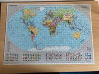 Puzzle 1500 Teile Weltkarte Bayern - Hof (Saale) Vorschau