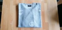 Pullover grau mit peace-Zeichen und Sternen Nordrhein-Westfalen - Ahlen Vorschau