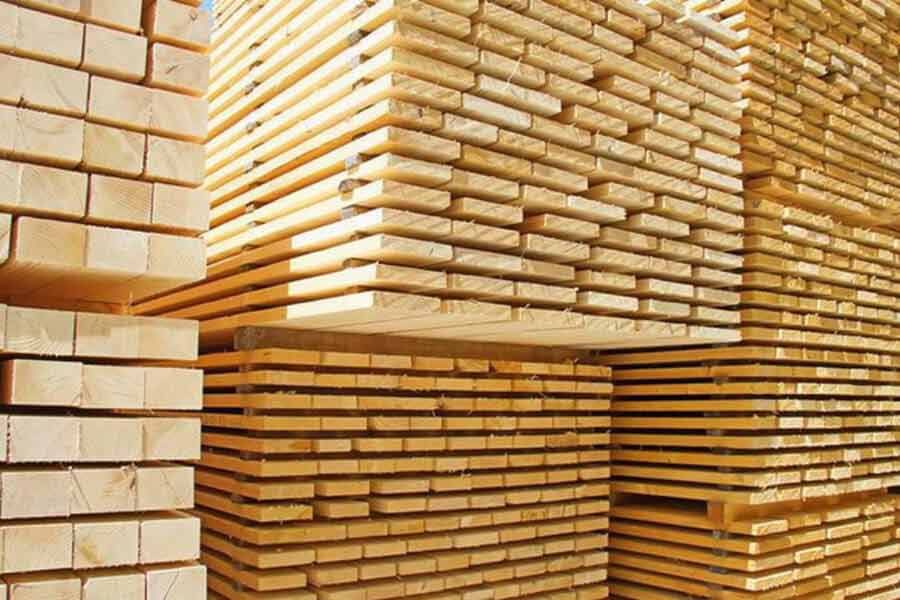 KVZ Holz Bauholz Kiefer Tanne 3-5 m Latten Sparren Bohlen in Leipzig