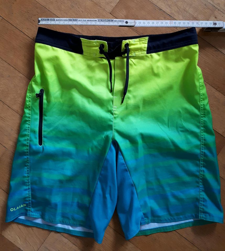 Badeshorts Decathlon Olaion Jungs Gr. 164 in Dachau