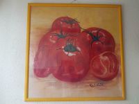 Großes Bild ca. 100x100cm Tomaten Rot Gelb Küche Food gerahmt Hessen - Darmstadt Vorschau