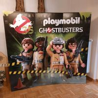 Ghostbusters Playmobil 35 Jahre Pappaufsteller / Werbewand Niedersachsen - Lachendorf Vorschau