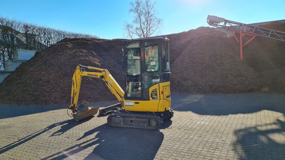 Komatsu PC16-R3HS Bagger Minibagger Baumaschine kein ET16 18 ZX19 in Goldbach