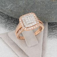 WERT 3290 € BRILLANT DIAMANT RING 585er/14 KT ROSEGOLD vxlt H1245 Essen - Altenessen Vorschau