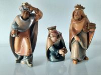 Krippenfiguren, heilige drei Könige, Holz, Kunsthandwerk, Grödner Baden-Württemberg - Baden-Baden Vorschau