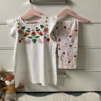 Mini Boden Shirt Top Stickerei Papagei ❤️ Leggings Marienkäfer Baden-Württemberg - Waldkirch Vorschau