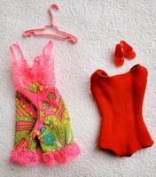 Barbie,Badeanzug,Schuhe,Rot,60er,Japan,Bubble cut,Vintage,Body Bayern - Geretsried Vorschau