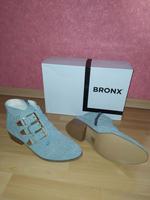 BRONX Stiefelette grau-gold Gr.39 NEU Sachsen - Markranstädt Vorschau