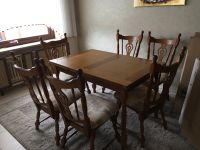Tisch / Tafel mit 6 Stühlen Vollholz Bayern - Forchheim Vorschau