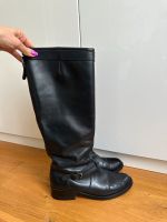 Tommy Hilfiger Reitstiefel Leder Stiefel Gr 37 schwarz Berlin - Charlottenburg Vorschau