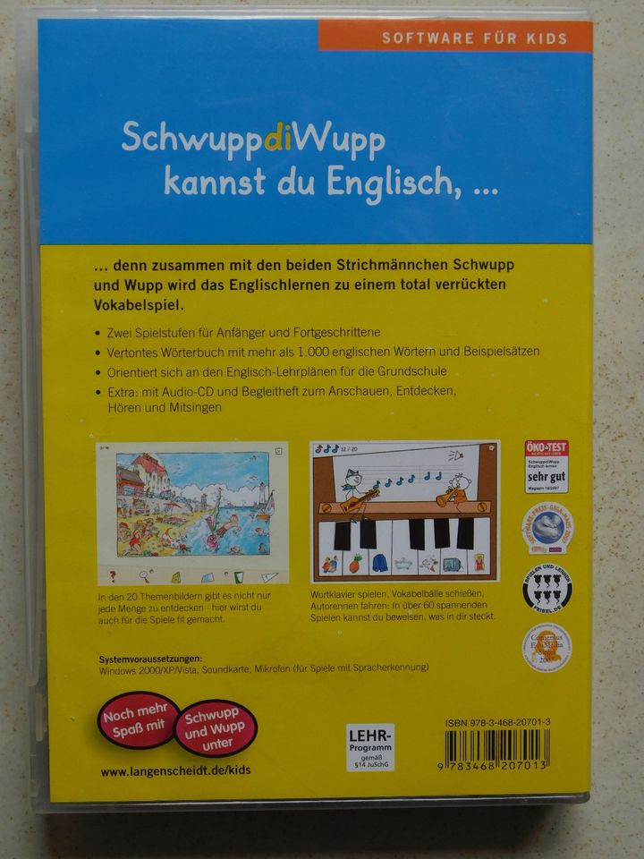 Lernsoftware SchwuppdiWupp Englisch lernen - Langenscheidt-Verlag in Hannover