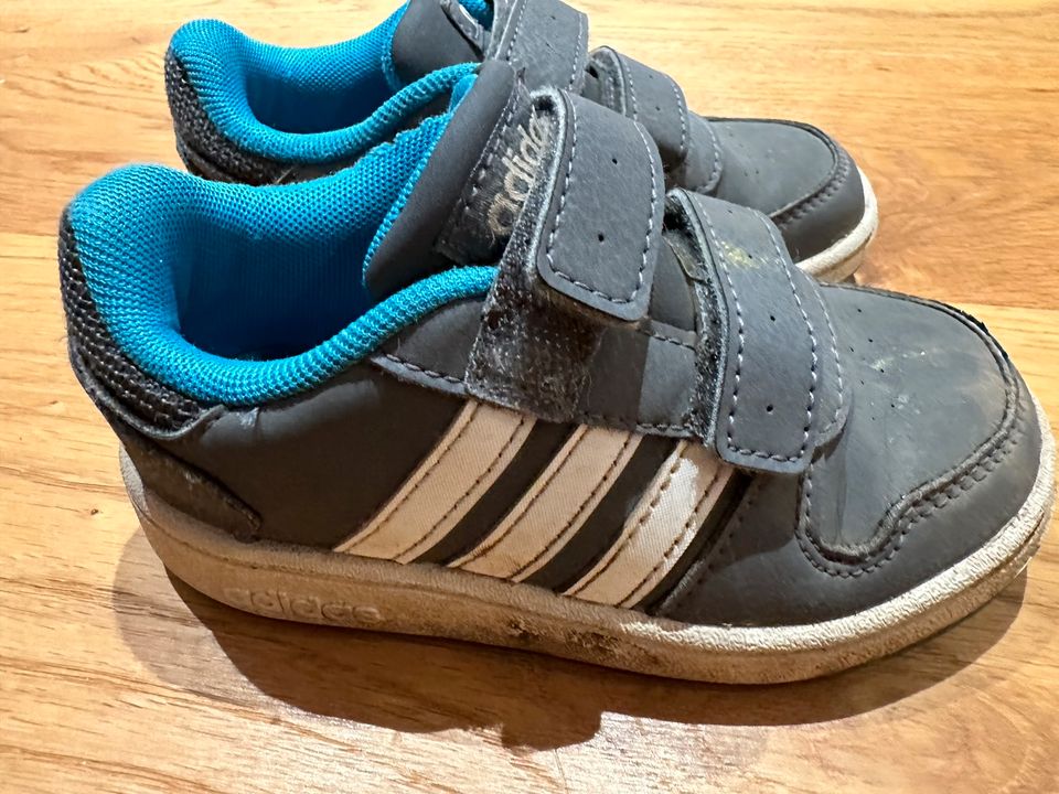 Kinder Turn Schuhe - ADIDAS - Gr. 25 - Klett - Sport - Sneaker in Köwerich