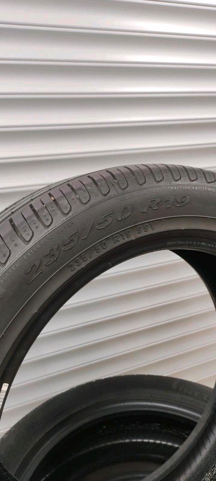 4x 235 50 R19 7mm Pirelli Passat Sportage Tucson Tiguan Kodiaq in Mainz