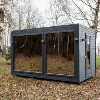 Gartensauna mit vorraum  Außensauna Saunahaus Mit WLAN Gartenbüro Hamburg-Nord - Hamburg Barmbek Vorschau