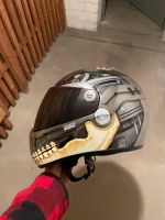 Streetfighter Airbrush Helm Motorrad Roller Größe S Nordrhein-Westfalen - Velbert Vorschau