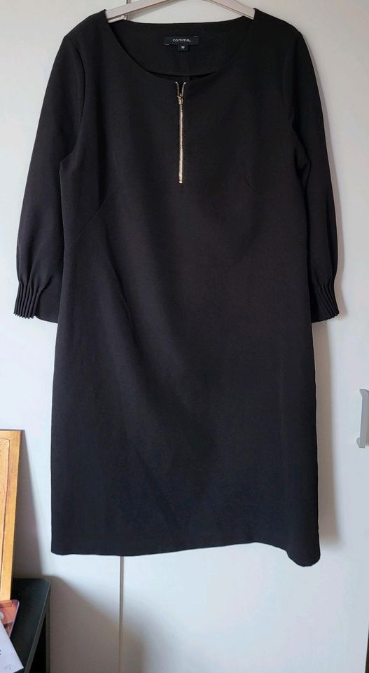 Comma Kleid Gr 38, schwarz,  3/4 Ärmel in Düsseldorf