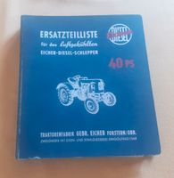 Ersatzteilliste Eicher Diesel ED 40 Original Baden-Württemberg - Bad Saulgau Vorschau