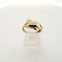 Damen Ring Delphin Gelb Weiß Gold 585 2 Diamanten Gr.55/56 180527 Schleswig-Holstein - Norderstedt Vorschau