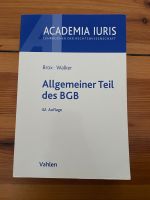 Brox Walker Allgemeiner Teil des BGB Lehrbuch Jura Pankow - Prenzlauer Berg Vorschau