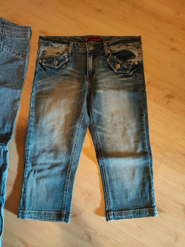 2x Sommerhose Jeans Gr. 38 in Düren