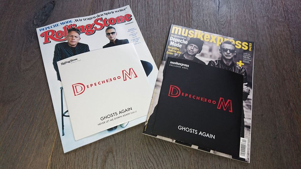 Depeche Mode Musikexpress/Rolling Stone +Exclusive 7" Vinyl 04/23 in Köln