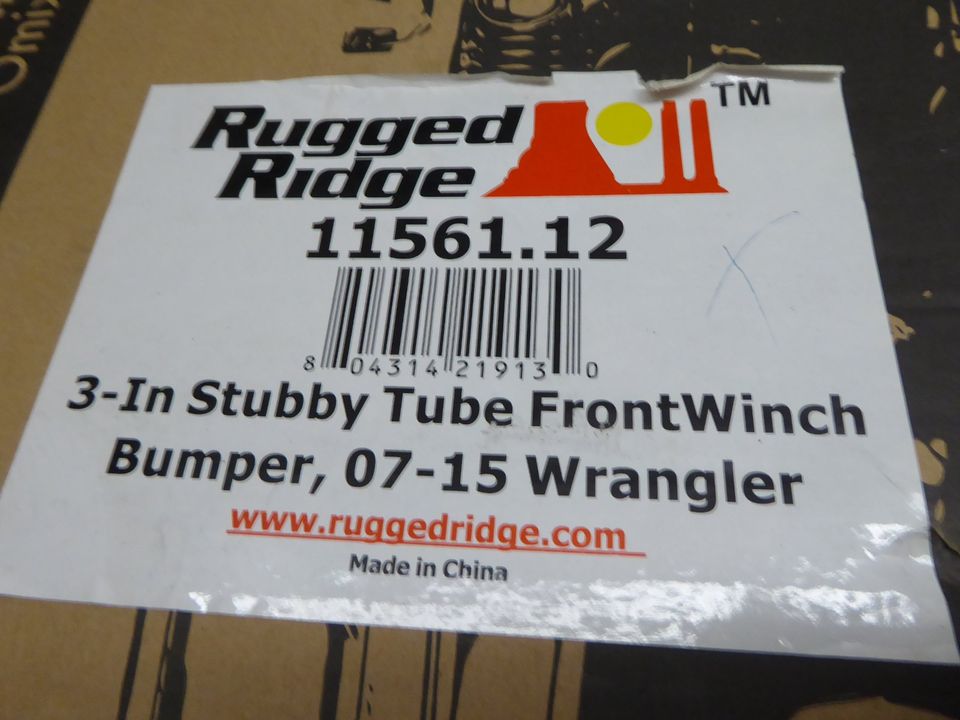 Jeep Wrangler JK Stubby Tube Seilwinden Stoßstange vorne 11561.12 in Centrum