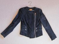 Mango Lederjacke dunkelblau in M *Sehr Gut* Hessen - Zwingenberg Vorschau