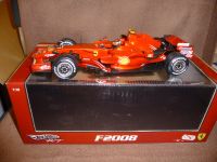 Ferrari F 2008, Kimi, Startnr. 1, 1:18, rot metallic, in OVP Altona - Hamburg Ottensen Vorschau