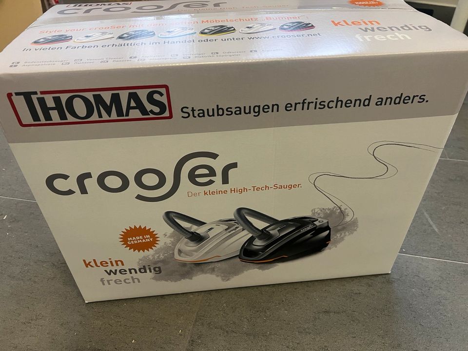 180 zu 120 Euro!Staubsauger Thomas crooSer eco 2.0 3,5 l Zylinder in Wuppertal
