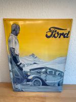 **Ford Blechschild, 34,5x49,5 cm, top Zustand** Essen - Essen-Werden Vorschau