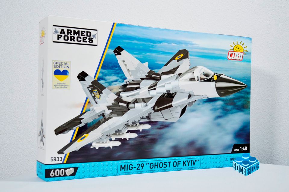 COBI® 5833 - MIG-29 Ghost of Kyiv - 600 Bauteile NEU✅OVP✅ in Markt Wald