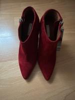 Stiefeletten H&M Wildleder rot neu!! Nordrhein-Westfalen - Neuss Vorschau