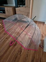 Transparenter Regenschirm in schwarz und Pink Niedersachsen - Buxtehude Vorschau